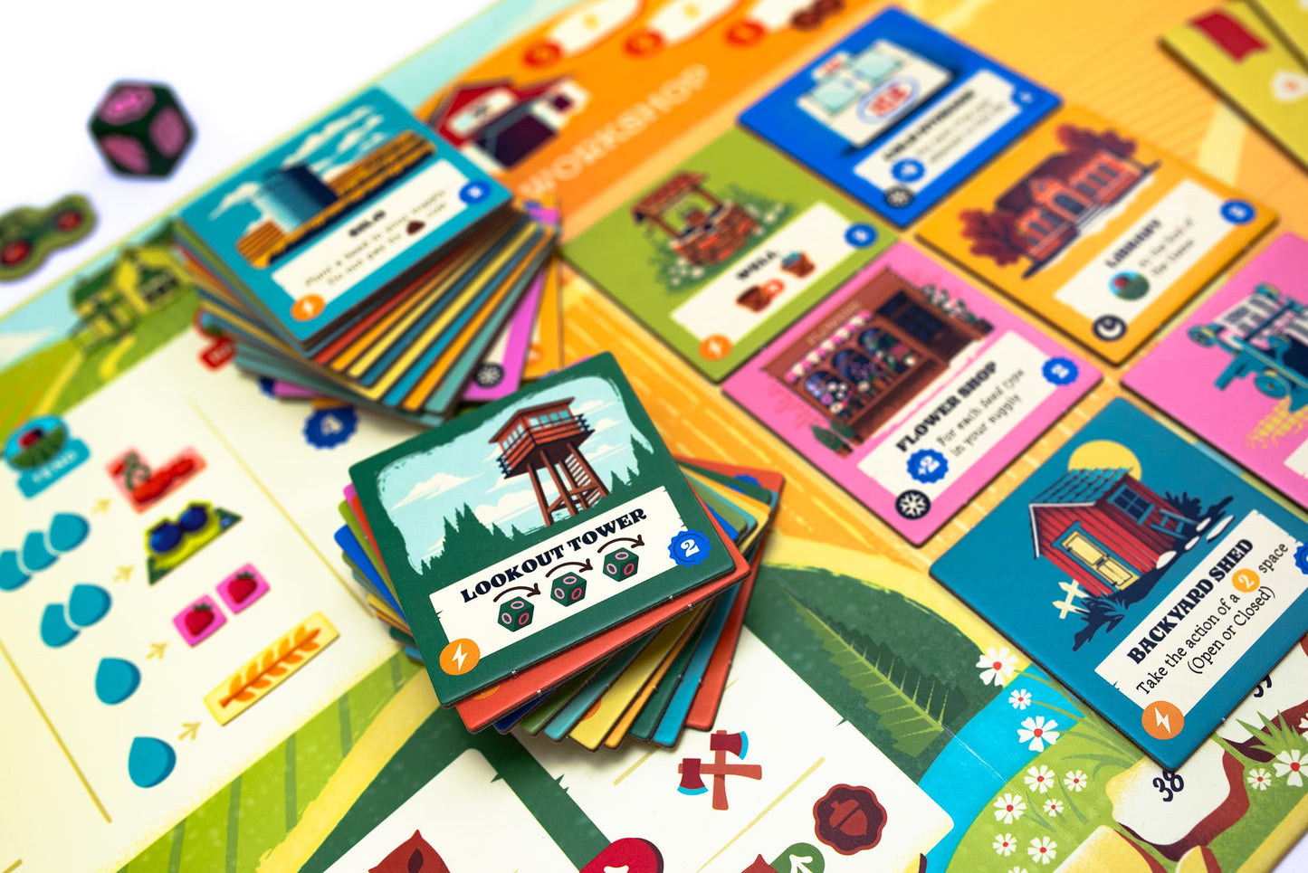 Keymaster Games Harvest – Cozy Strategy Board Game for Adults, Families & Couples | 60-Minute Play