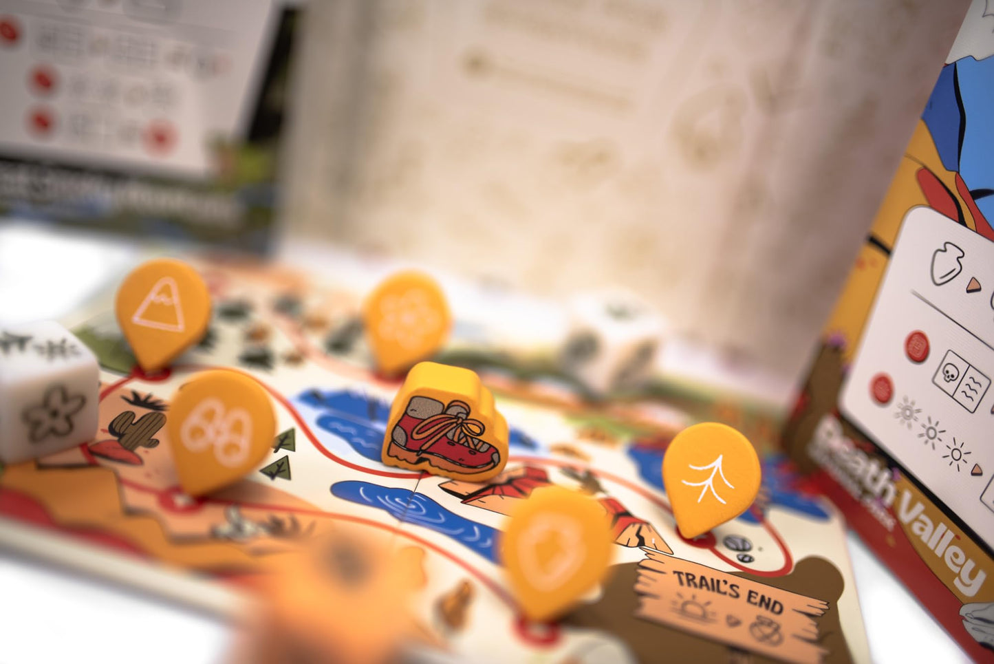 Keymaster Games - Parks Roll & Hike: Strategic Dice Game for 1-4 Players | Travel-Friendly National Park Adventure