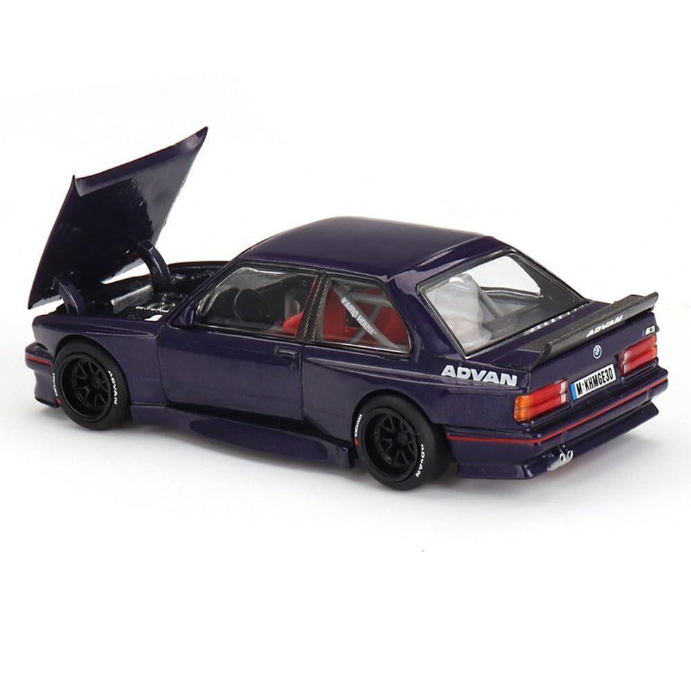 Kaido GT V2 Purple KHMG216 1:64 BMW M3 (E30) Diecast – Officially Licensed, Limited Edition