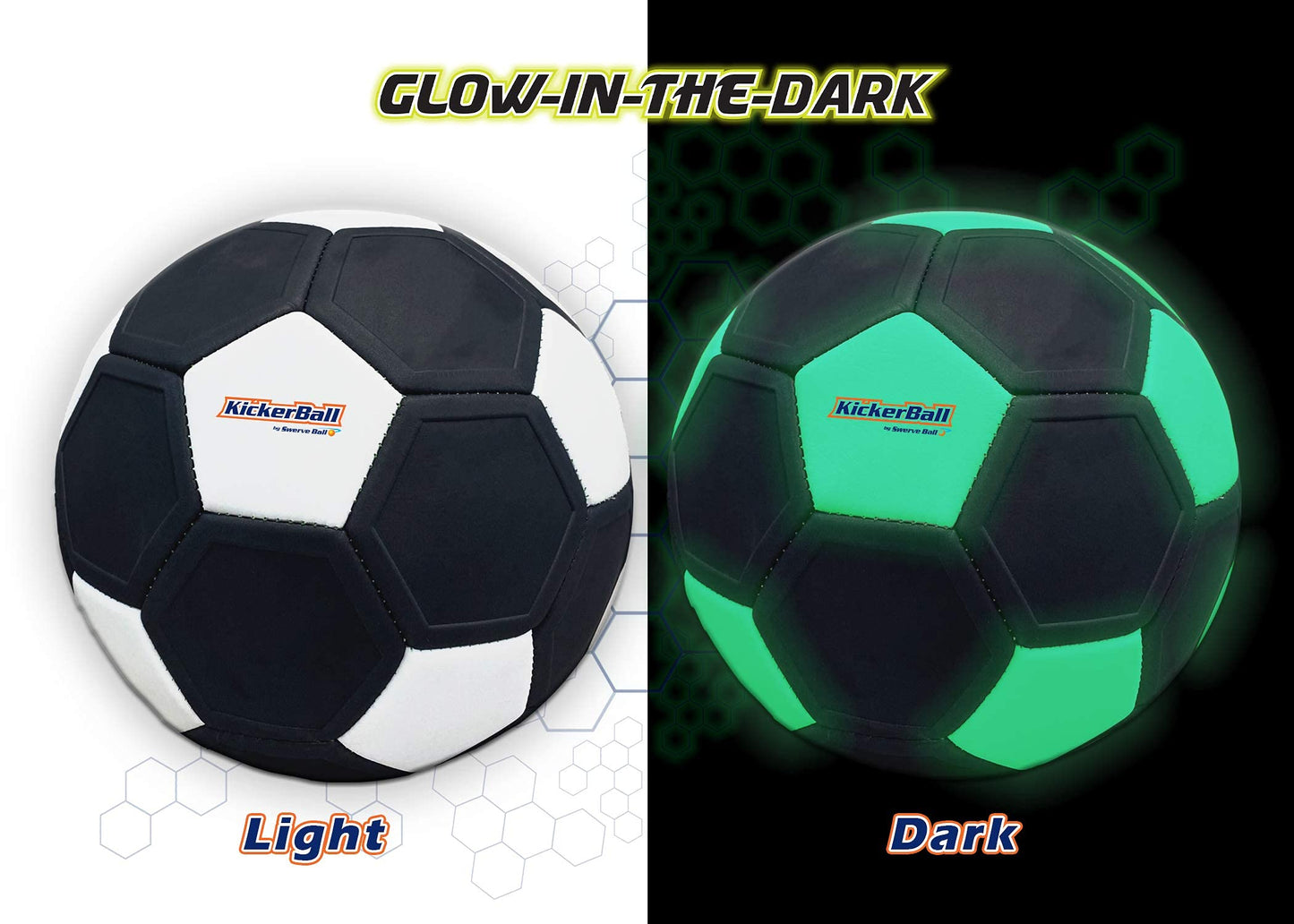 Kickerball Swerve & Curve Size 4 Soccer Ball – Pro-Style Training & Play