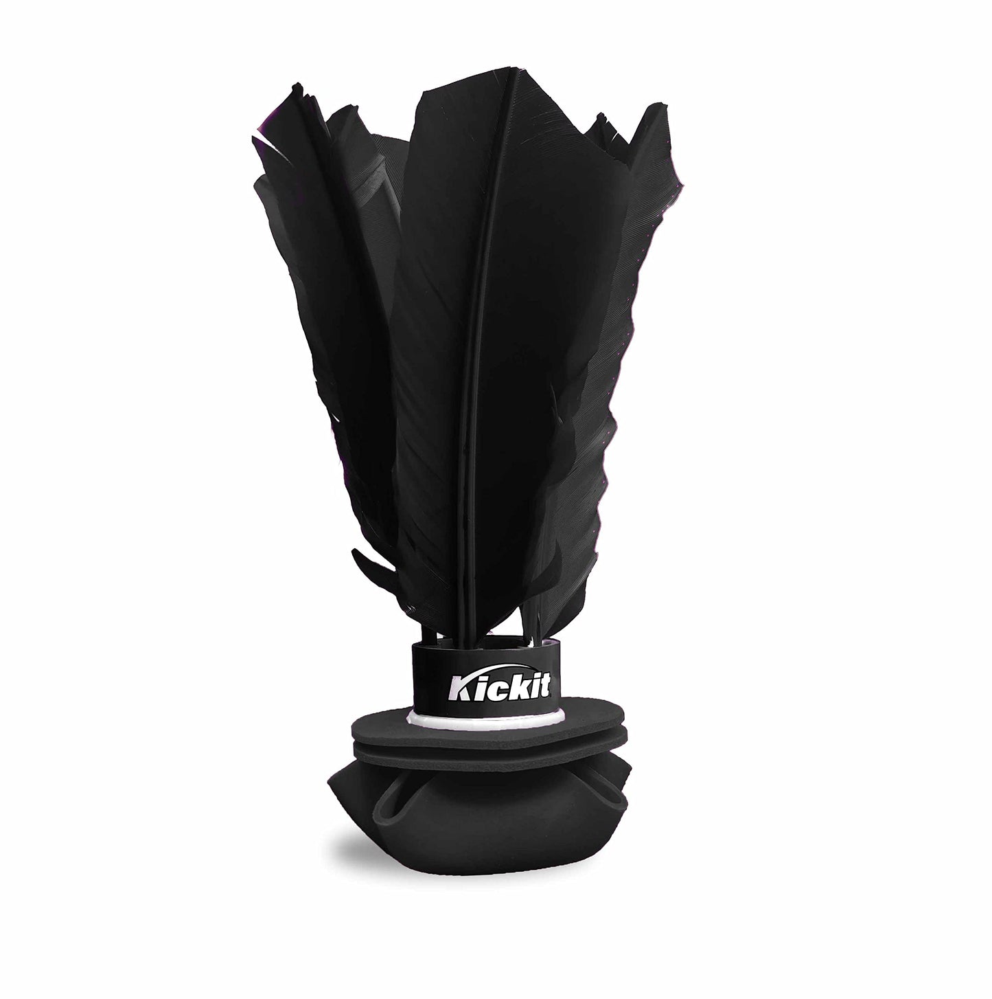 Kickit | The Original Birdie Soccer Trainer – All Ages Indoor & Outdoor Play (Black)