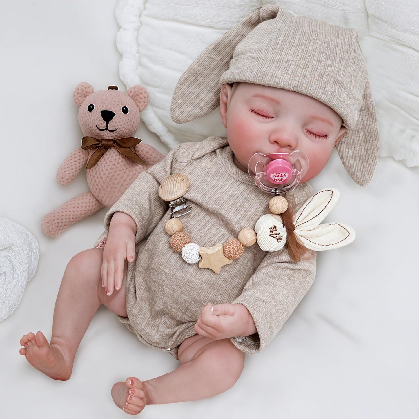 KidCuddz Reborn Baby Dolls – 18-Inch Vinyl Realistic Doll with Vein Details & Accessories