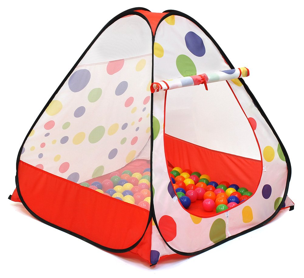 Kiddey Kids Ball Pit Pop Up Play Tent – Indoor/Outdoor Ball Pit Playhouse