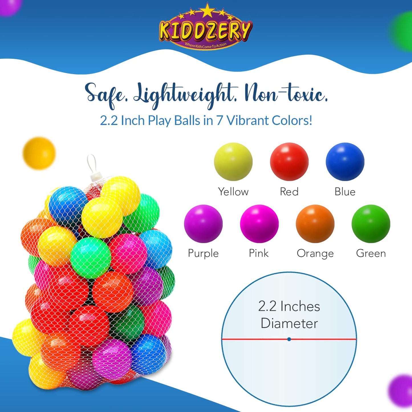 Kiddey Caterpillar Play Tunnel & Tent with 50 Balls – Indoor/Outdoor Crawl Through Ball Pit