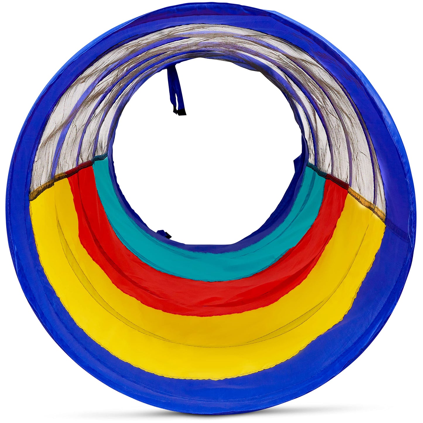 Kiddey Play Tunnel for Kids – See-Through Sides, Pop-Up Crawl Tunnel