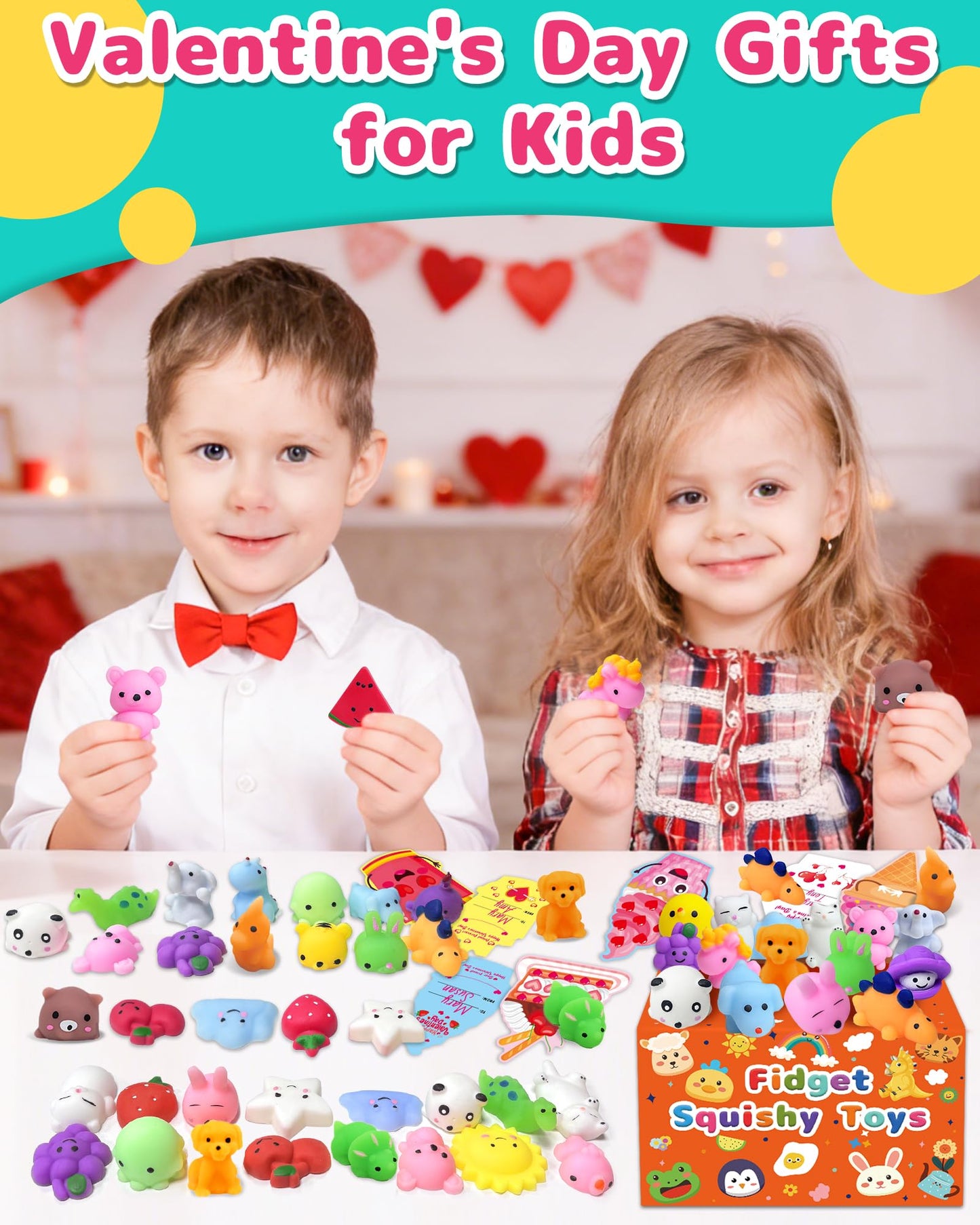 Kidific 30 Pack Squishy Toys – Kawaii Fidgets for Classrooms, Parties & Gifts