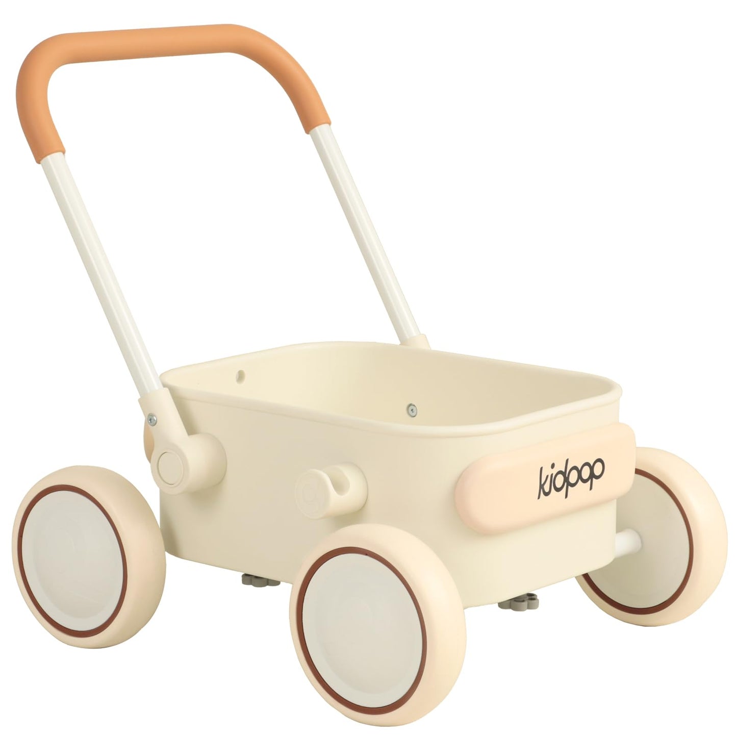 Kidpop PULA 2-in-1 Push and Pull Wagon – Safe Baby Walker for 7 Months to 4 Years