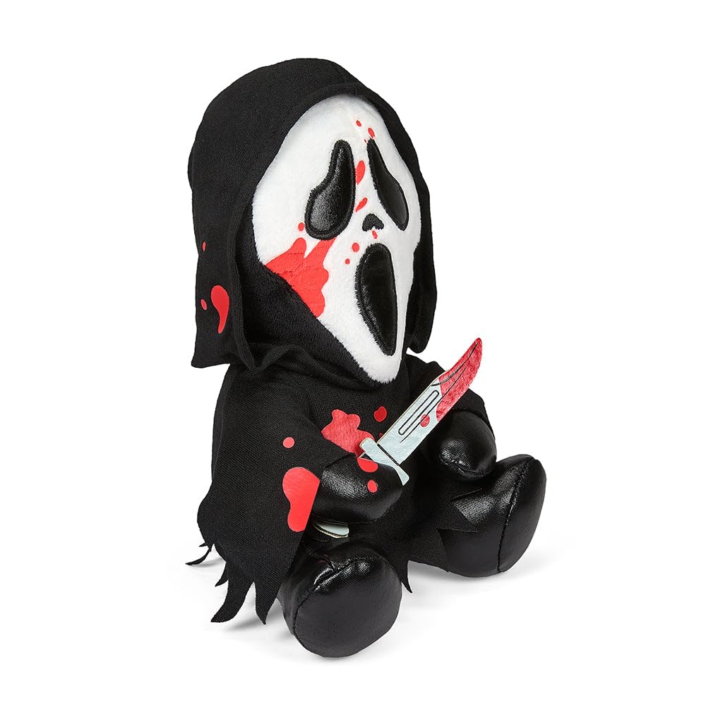 Kidrobot Bloody Ghost Face Phunny Plush – 8-Inch, Officially Licensed Scream Collectible