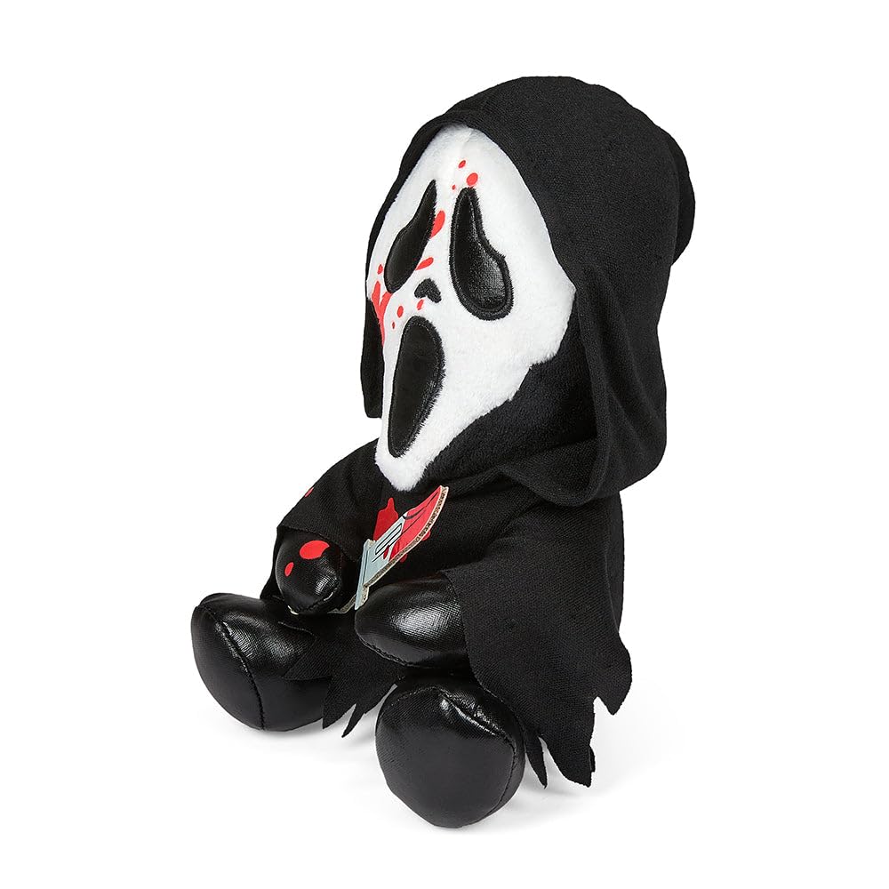 Kidrobot Bloody Ghost Face Phunny Plush – 8-Inch, Officially Licensed Scream Collectible