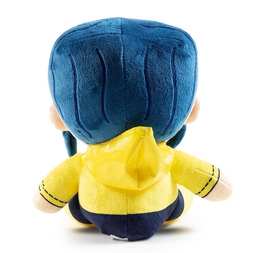 Kidrobot Coraline Phunny Plush – 7-Inch Button-Eyes Licensed Collectible