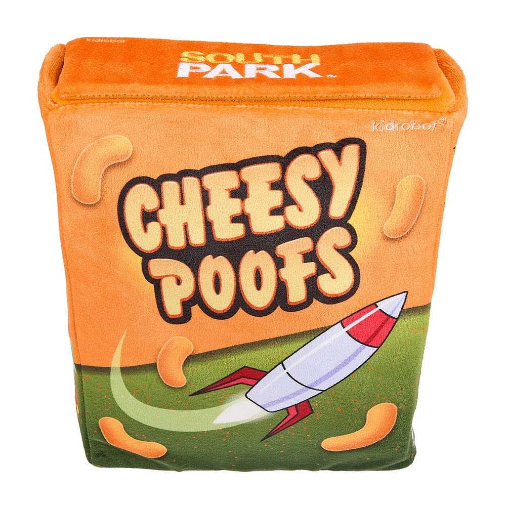 Kidrobot South Park Cheesy Poofs 11-Inch Interactive Plush – Official Licensed