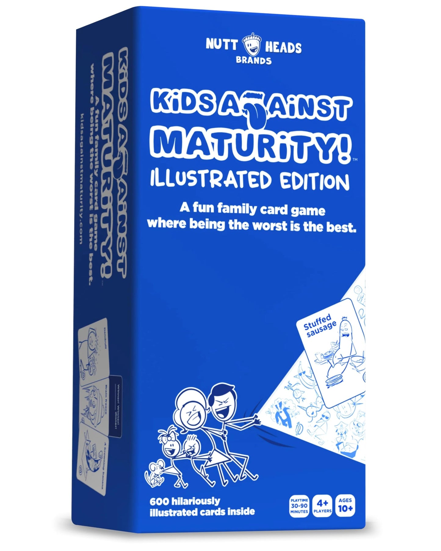 Kids Against Maturity: Funny Family Card Game for Kids & Adults | 600 Cards