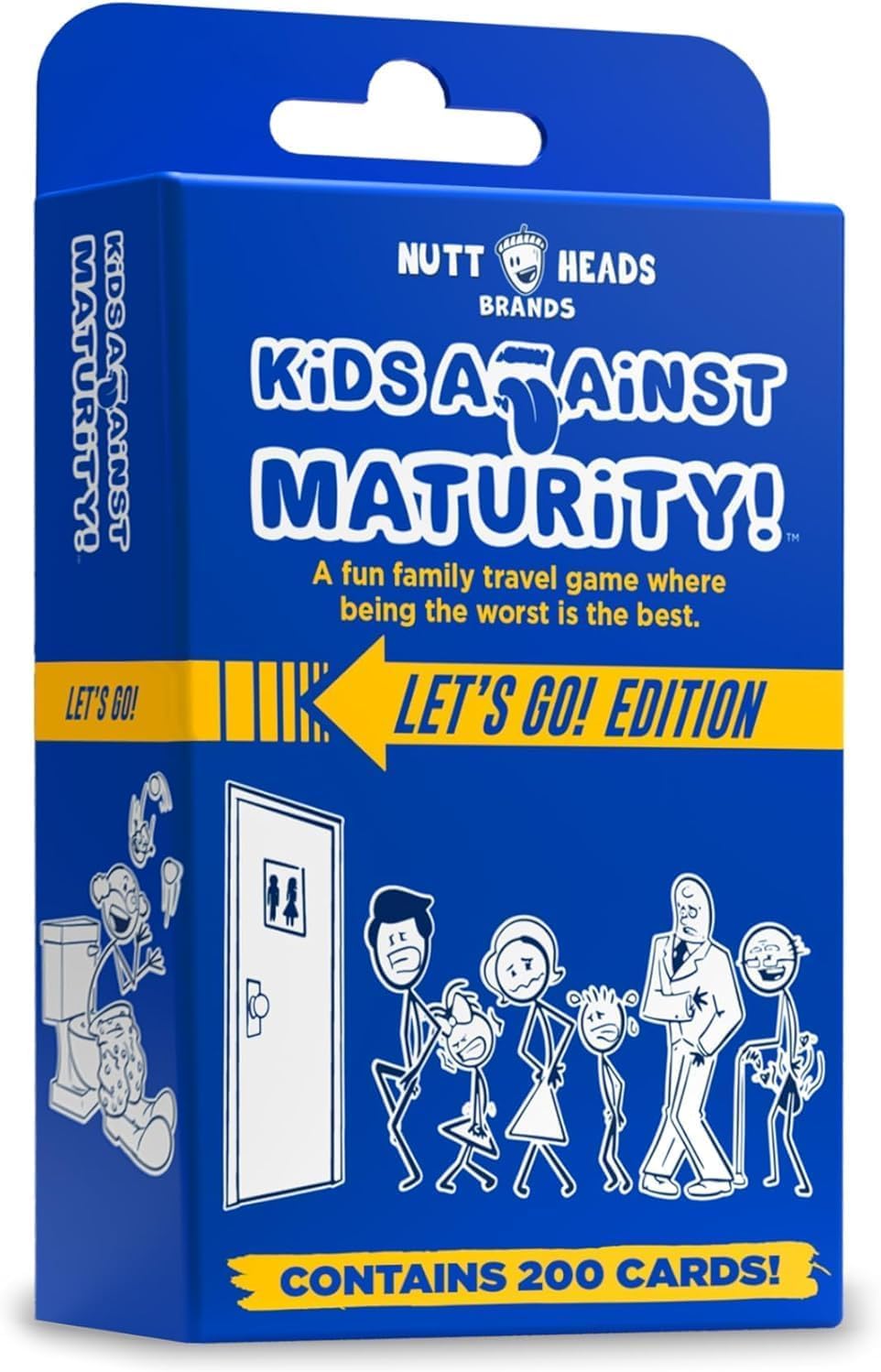 Kids Against Maturity: Funny Family Card Game for 10+ | Portable & Hilarious Family Night