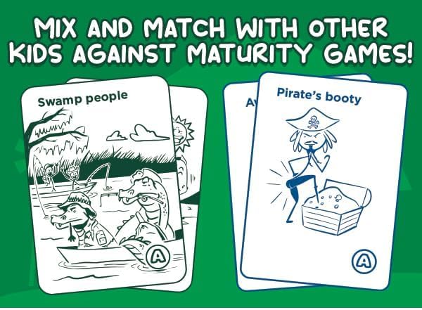 Kids Against Maturity Farm Edition – Funny Family Card Game for All Ages