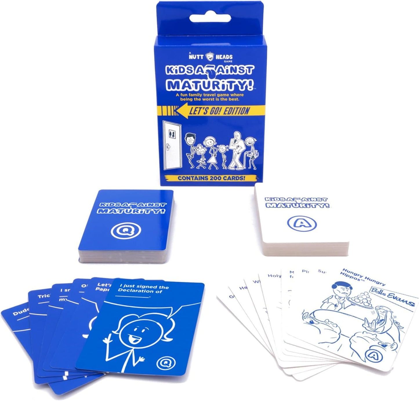 Kids Against Maturity: Funny Family Card Game for 10+ | Portable & Hilarious Family Night