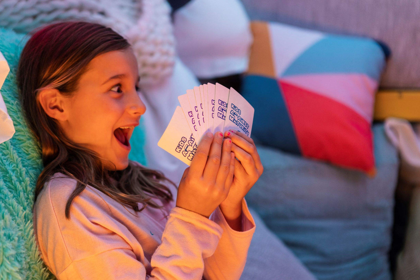 Kids Against Maturity: Funny Family Card Game for Kids & Adults | 600 Cards