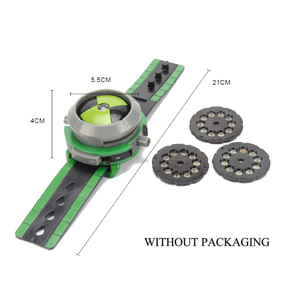 Kids Projector Watch - Alien Force & Mysterious Projection Figures Toy