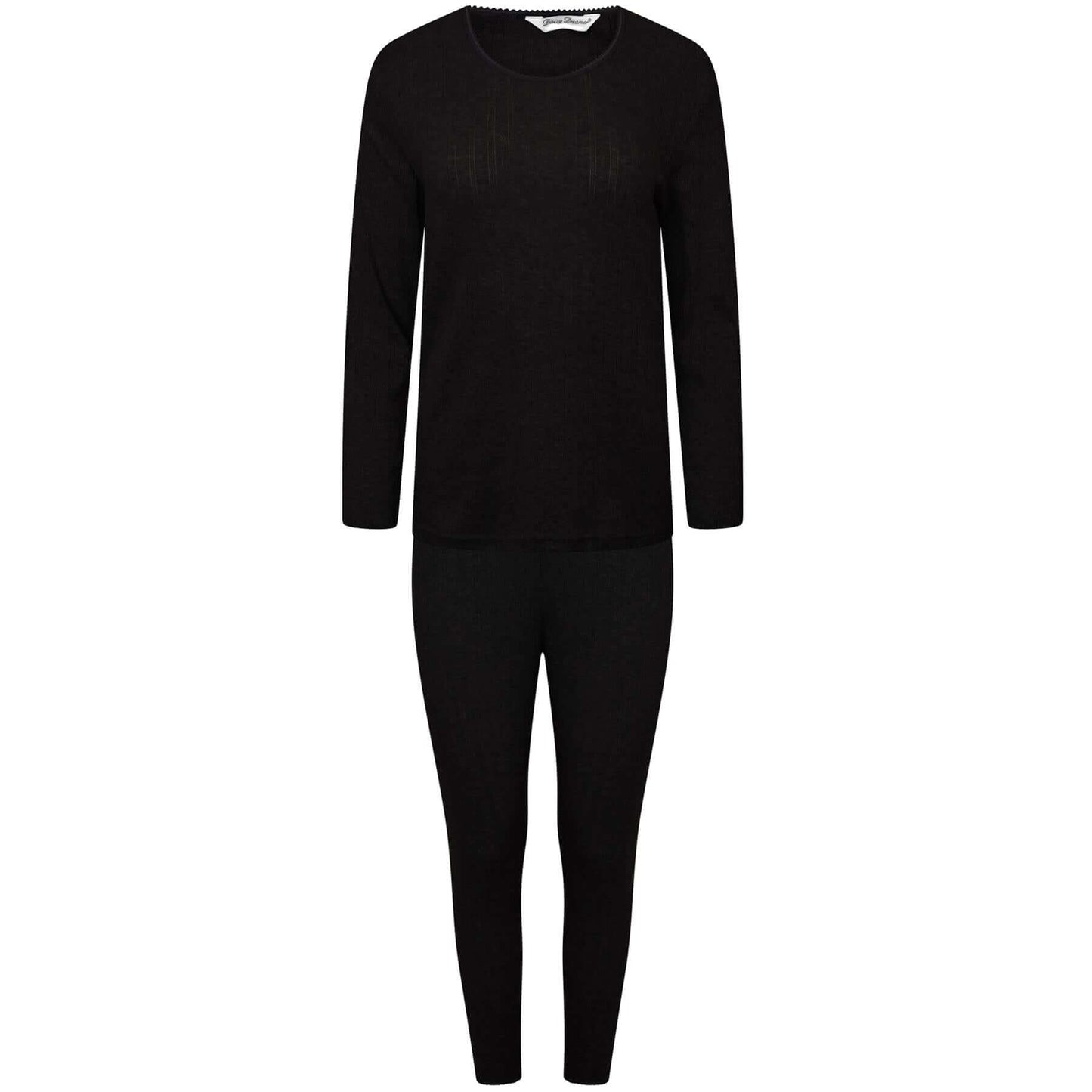 Daisy Dreamer Girls Thermal Underwear Set Long Sleeve Top And Long Jane Pants Cotton Rich