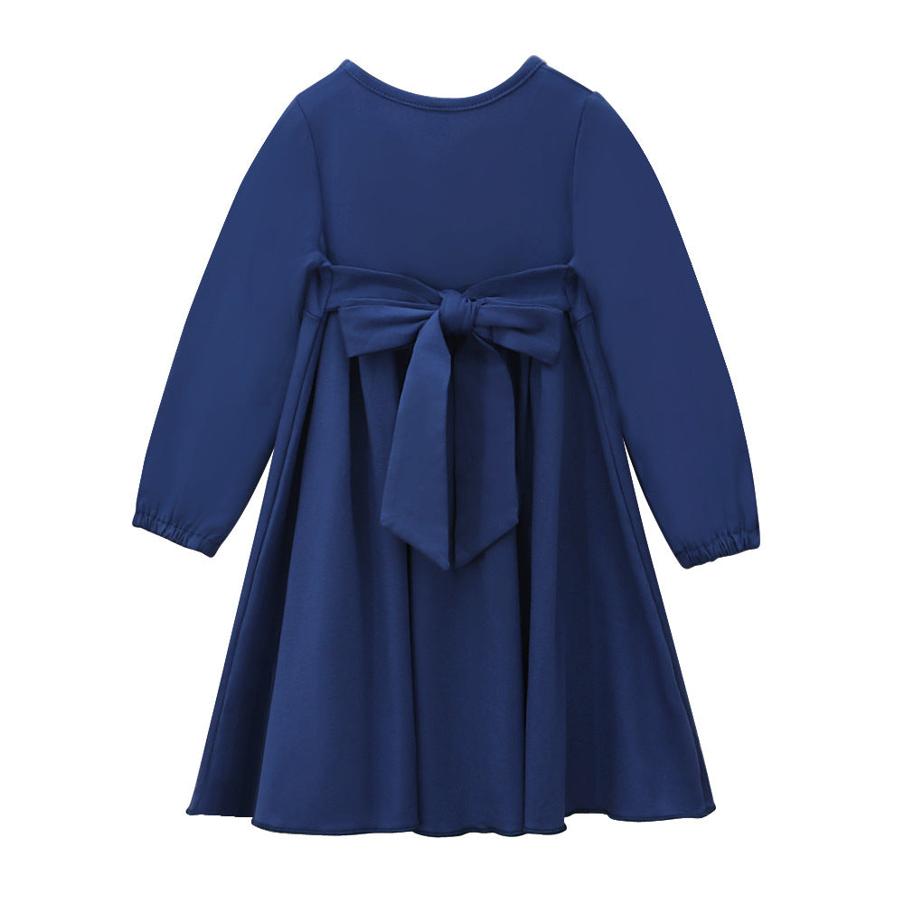 Kids' Two-pieces Abaya Set, Girls' Modest Outfit Set