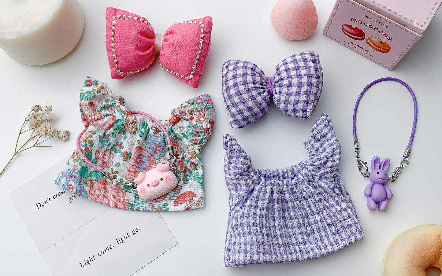 Kigrfv 17 cm Doll Clothes Set — 4 Outfits for 6.7-Inch Dolls | Premium Fashion Accessories Bundle