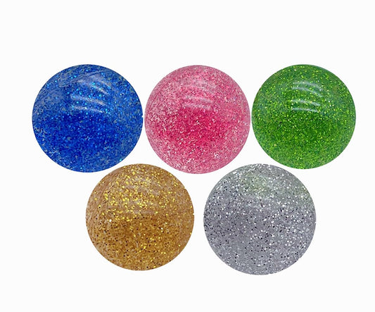 Kikeep Large Glitter Bouncy Ball 45mm – Super Bouncy Kids Toy for Party Favors