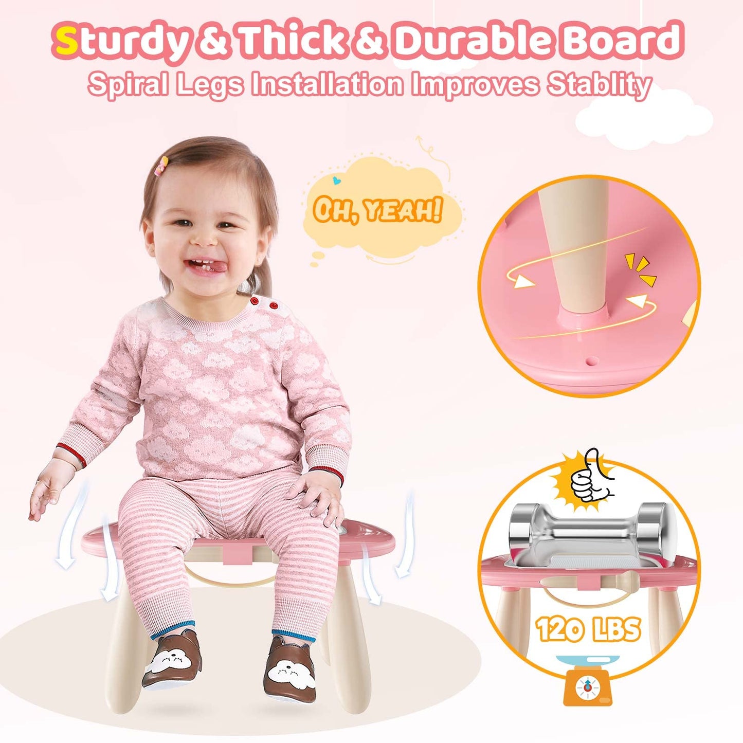 Kikidex Magnetic Drawing Board for Toddlers | Mess-Free Doodle Pad & Learning Toy