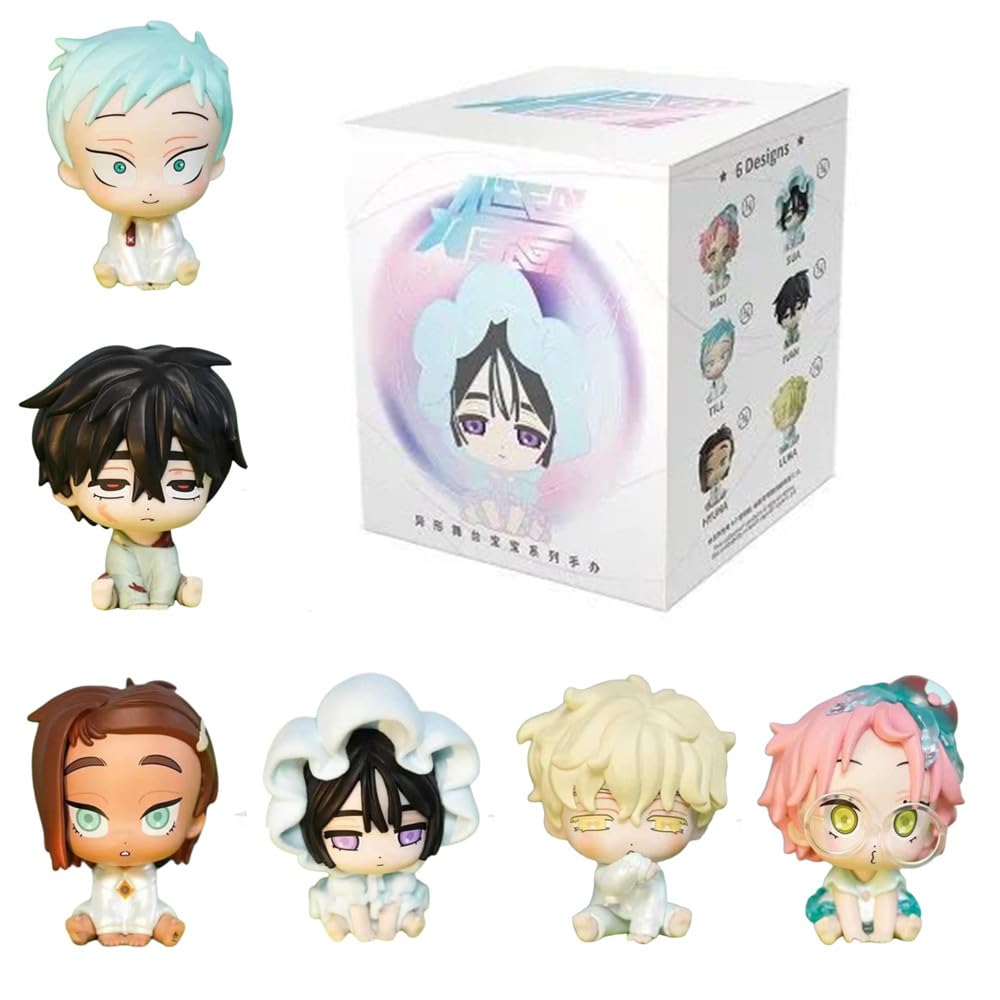 KILA MILA Anime Allien Stage Baby Series Figures – Random Blind Box PVC Collectible (6 cm)