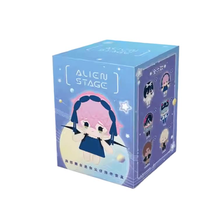 KILA MILA Anime Allien Stage Plush Keychain | Mizi Sua Till Ivan Luka – Random Blind Box Mini Pendant