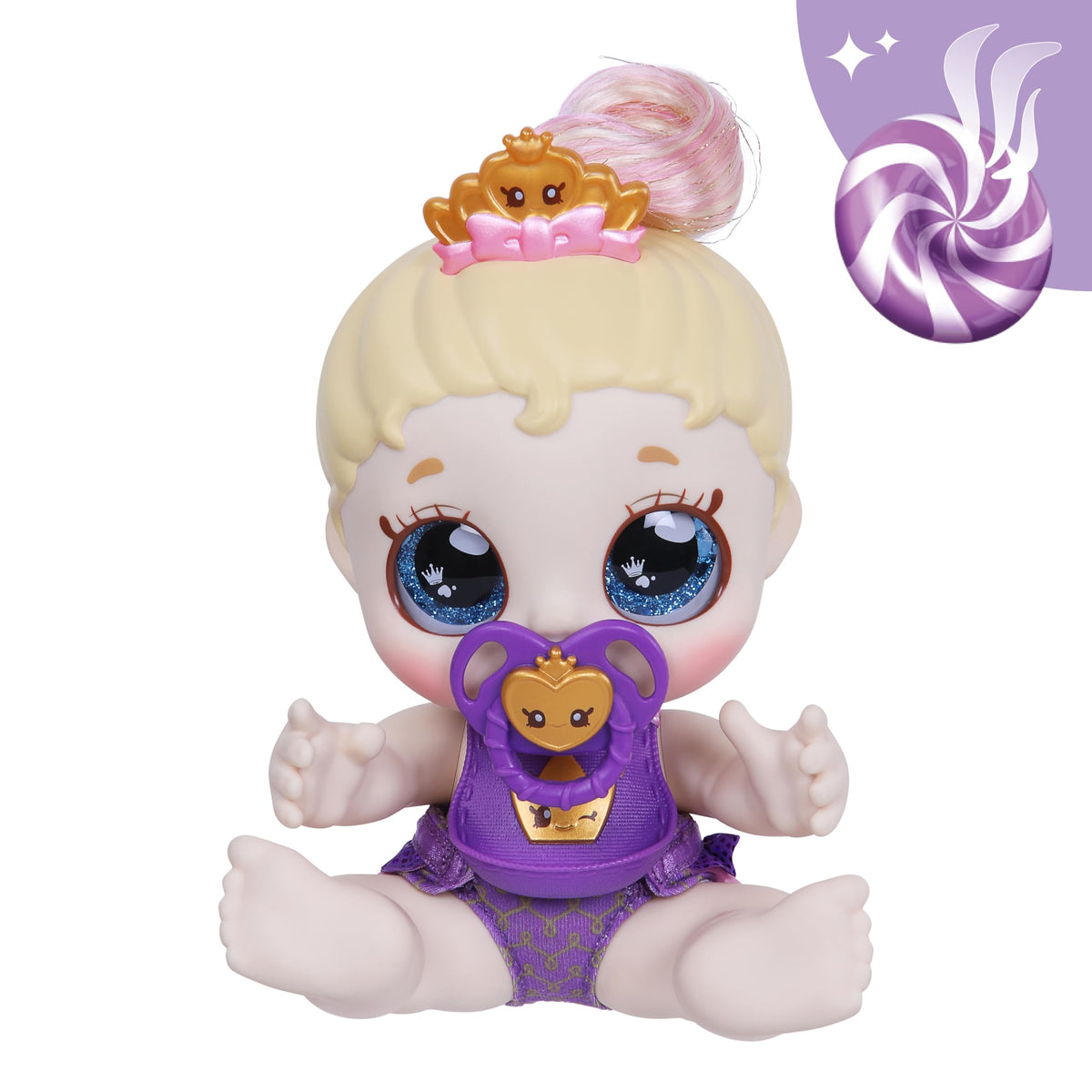 Kindi Kids Scented Sisters Teenie Tiara 6.5-inch Doll + Accessories
