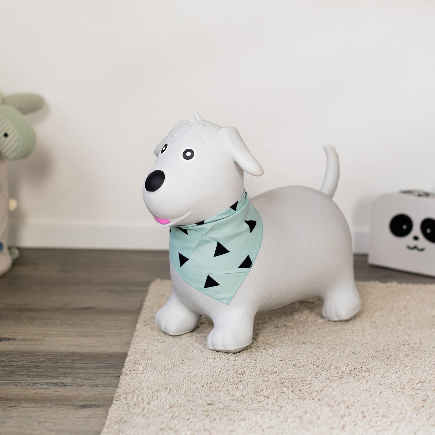 Kindsgut Bouncy Animal Hopper Dog – Indoor/Outdoor Fun with Pump Included