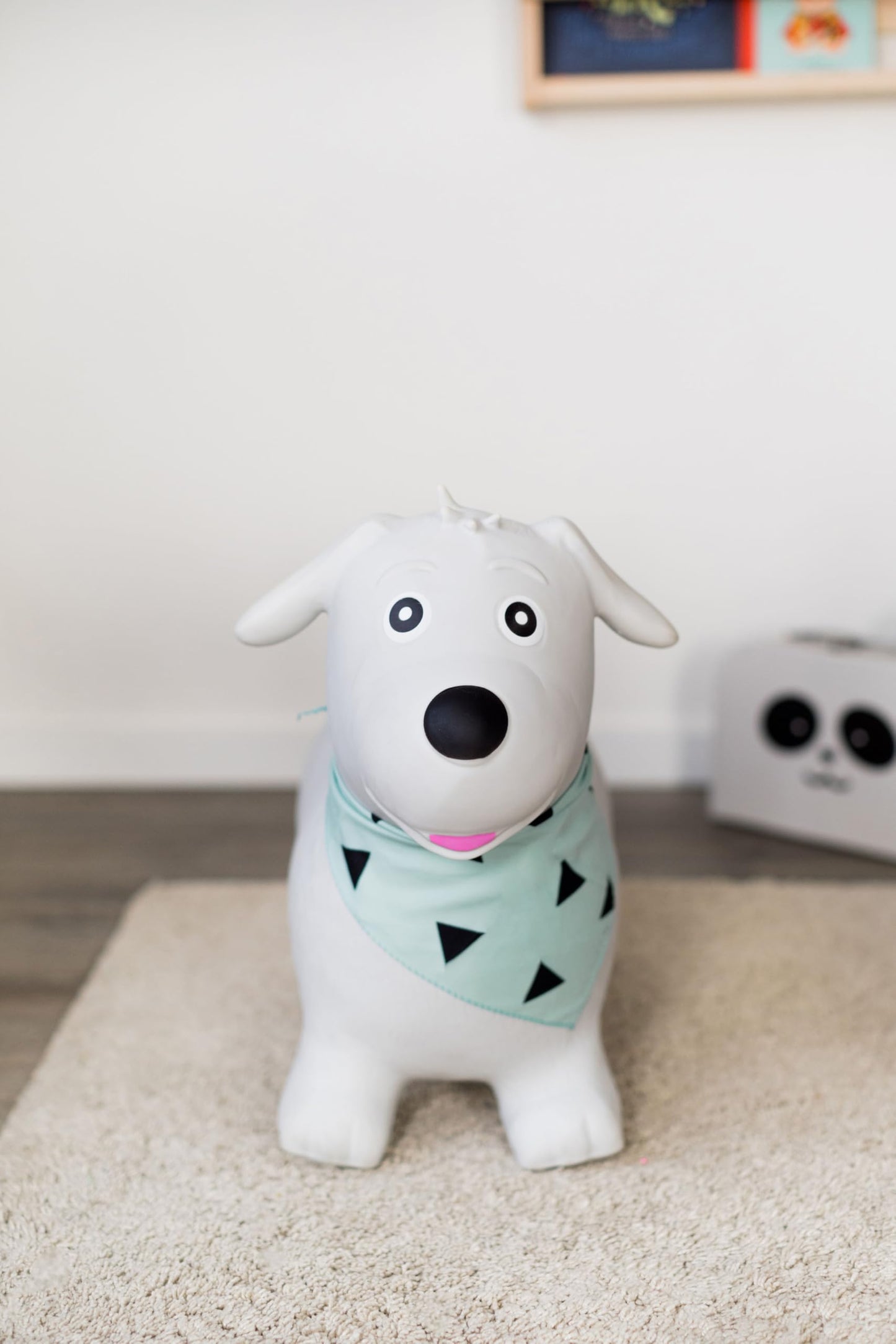Kindsgut Bouncy Animal Hopper Dog – Indoor/Outdoor Fun with Pump Included