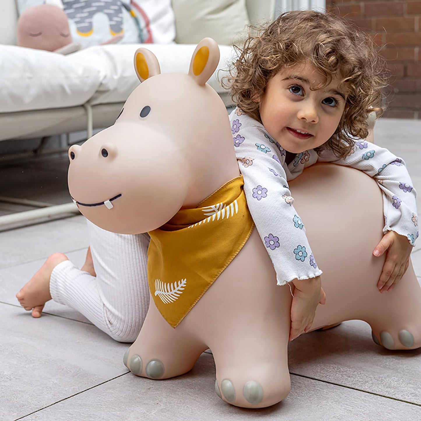 Kindsgut Bouncy Hippo Hopper – Designed in Germany, Indoor & Outdoor Play