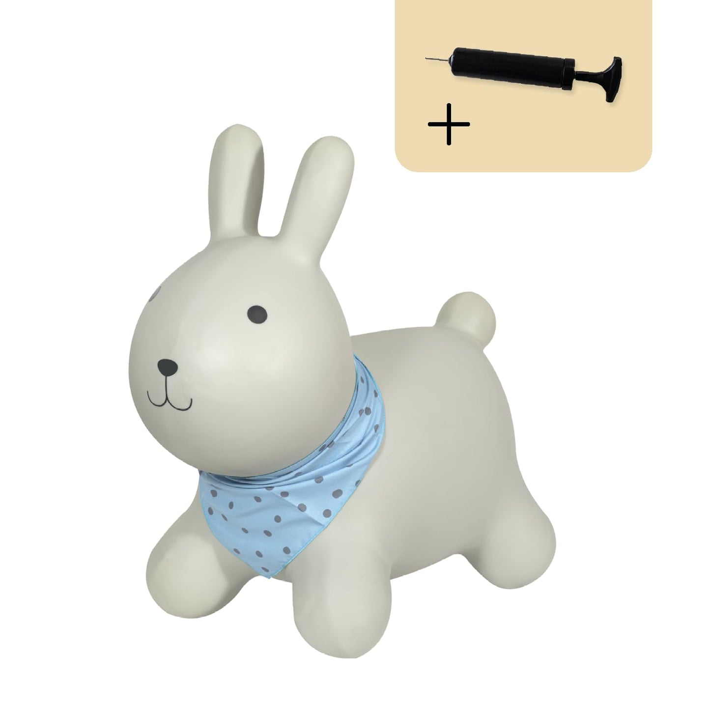 Kindsgut Bouncy Rabbit Hopper for Children – German Design, Colorful Indoor & Outdoor Toy