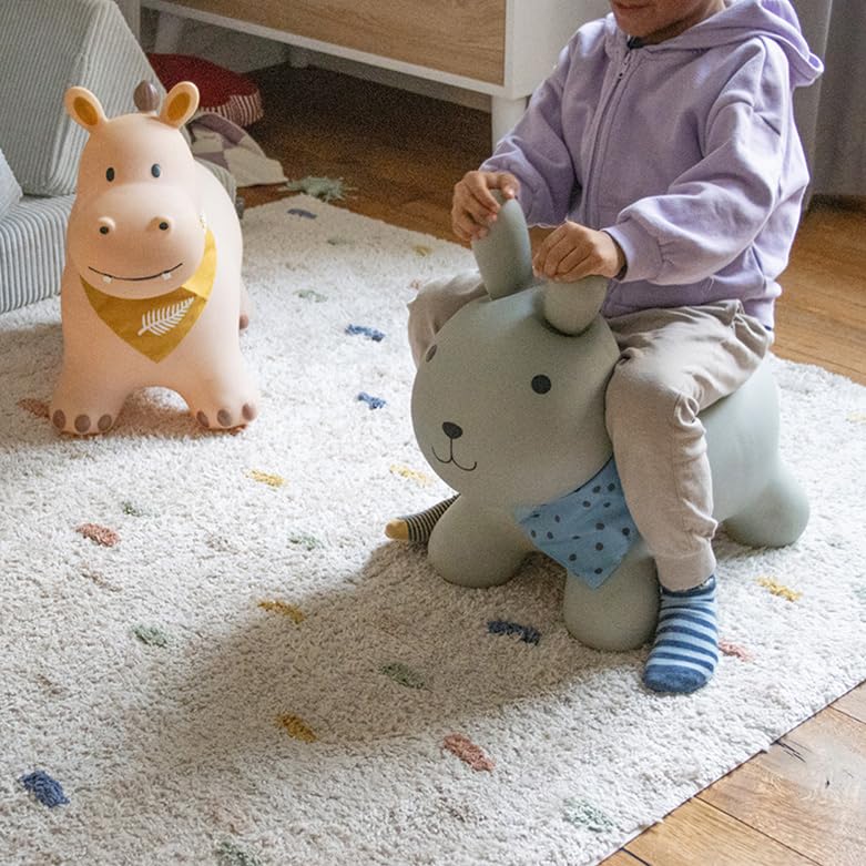 Kindsgut Bouncy Rabbit Hopper for Children – German Design, Colorful Indoor & Outdoor Toy