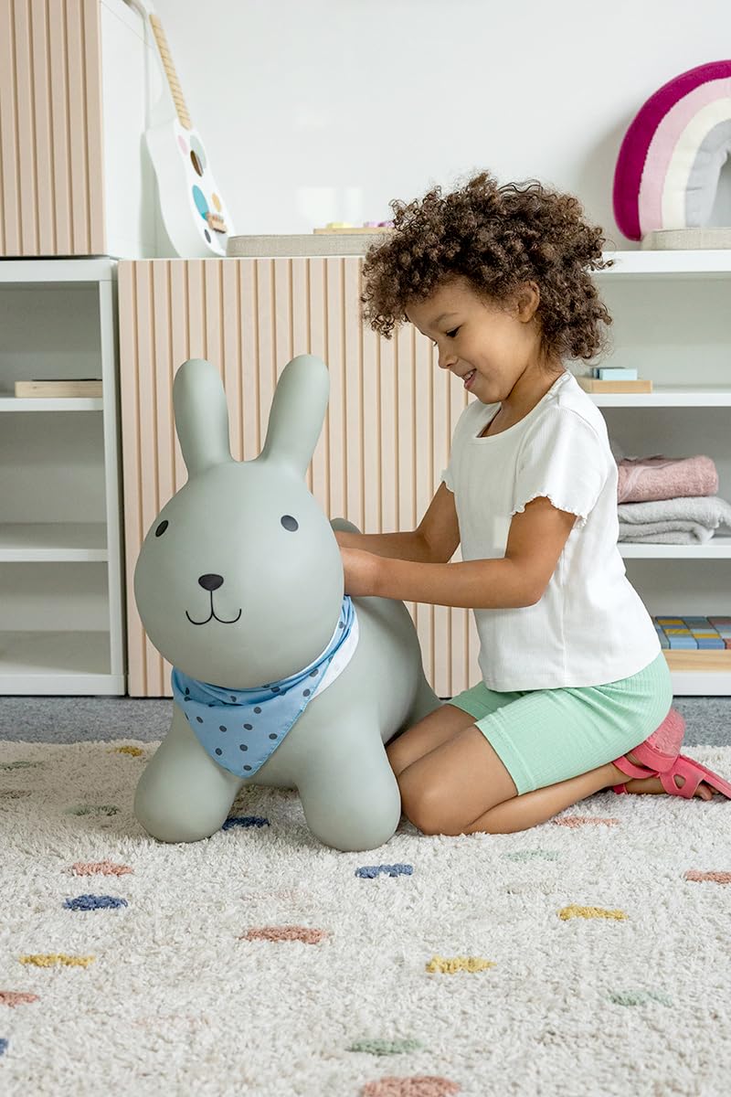 Kindsgut Bouncy Rabbit Hopper for Children – German Design, Colorful Indoor & Outdoor Toy