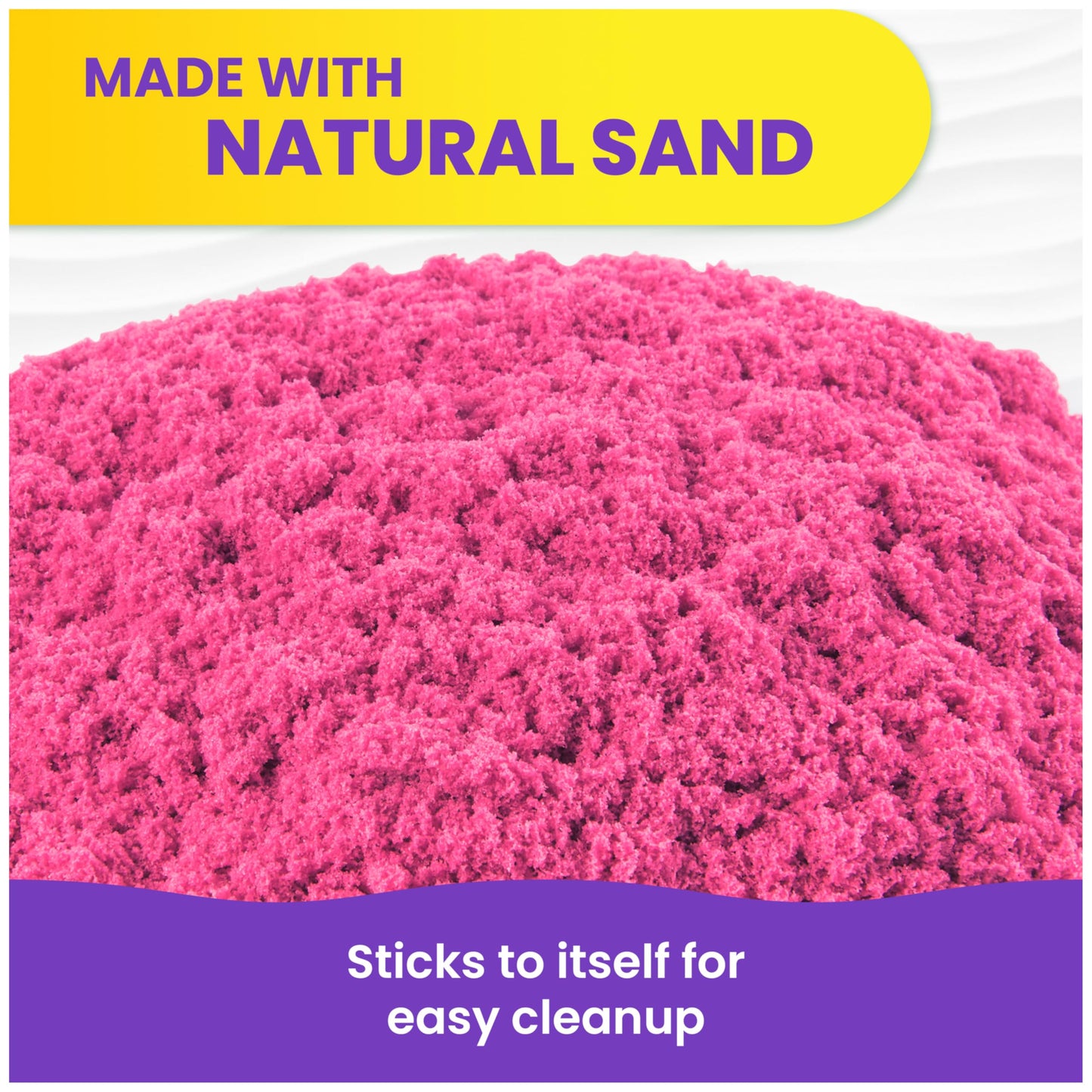 Kinetic Sand Castle Containers 12-Pack – Multi-Color Sensory Sand for Kids 3+