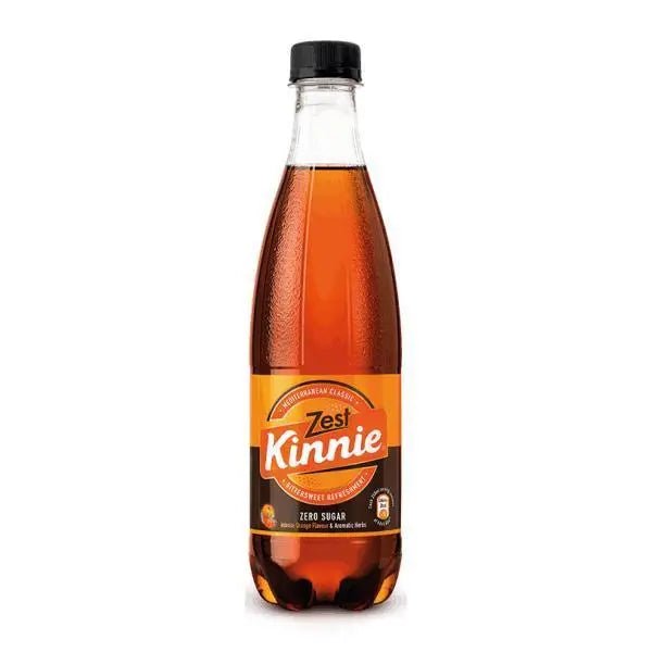 Kinnie Zest Orange & Herb Soft Drink 12 x 500ml PET