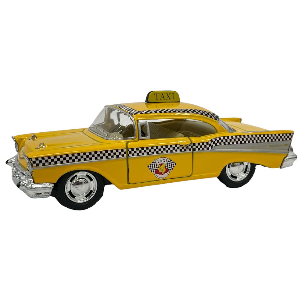 KiNSMART 1957 Chevy Bel Air Coupe 1:40 Die-Cast - 5-Inch Display Model with Pull-Back