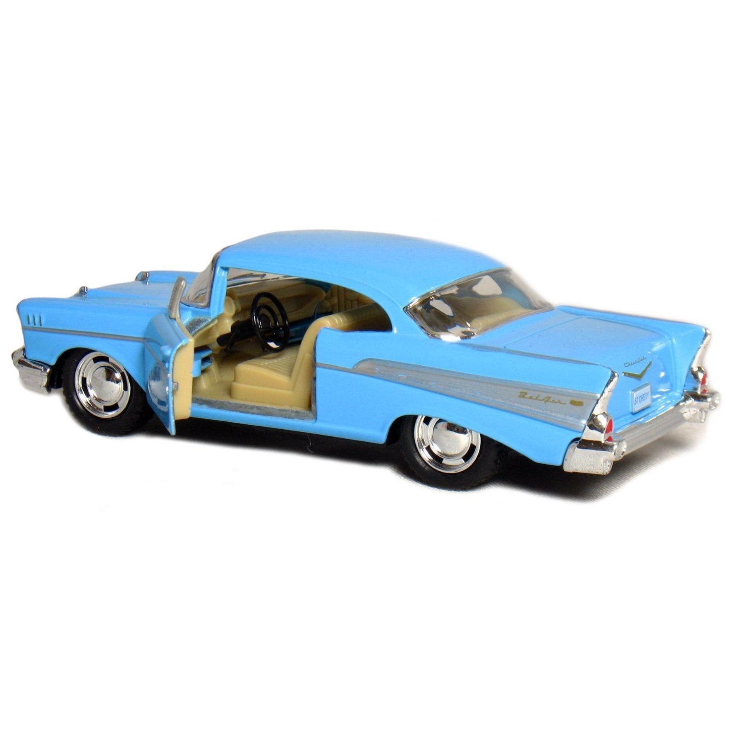 KiNSMART 1957 Chevy Bel Air Coupe 1:40 Scale Die-Cast Model Car - 4-Pack
