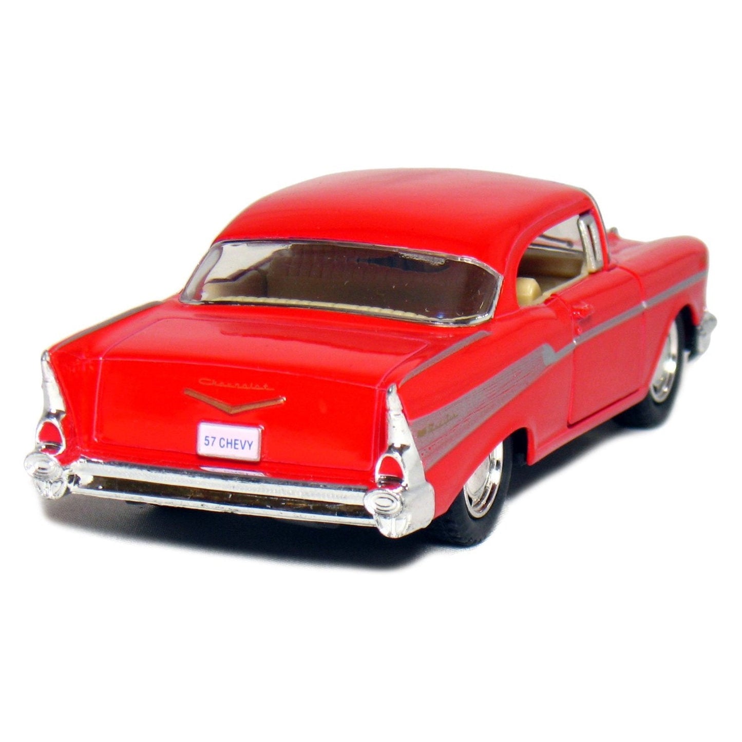 KiNSMART 1957 Chevy Bel Air Coupe 1:40 Scale Die-Cast Model Car - 4-Pack