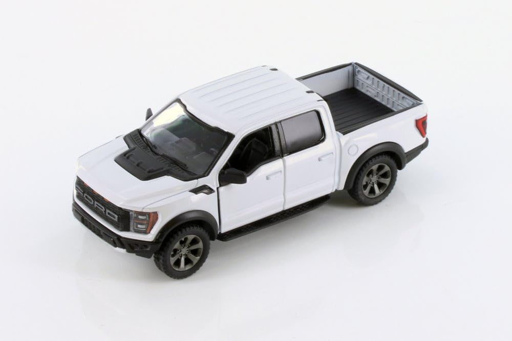 KiNSMART 2022 Ford F-150 Raptor 5-Inch Die-Cast Model – 4-Color Set | Licensed