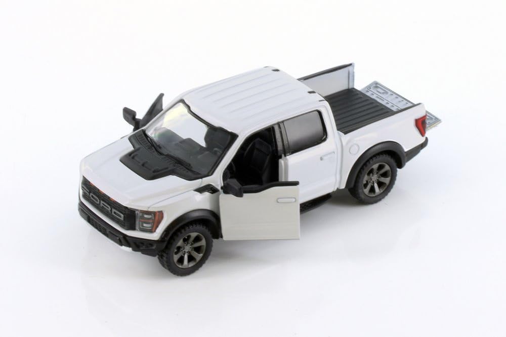 KiNSMART 2022 Ford F-150 Raptor 5-Inch Die-Cast Model – 4-Color Set | Licensed