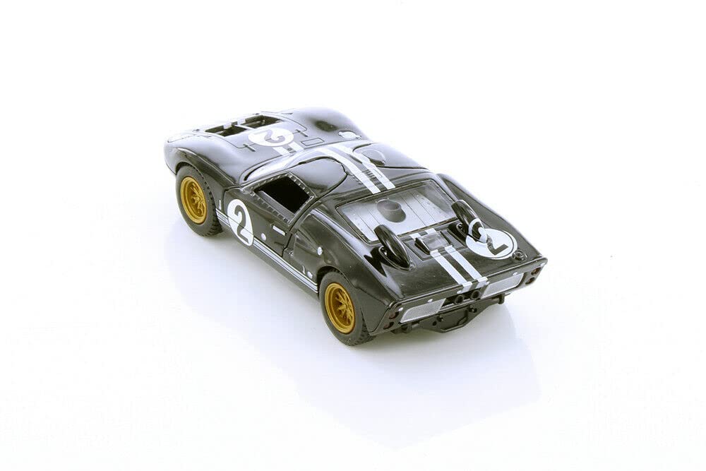 KiNSMART SetOf3 1966 Ford GT40 MKII Heritage Edition – 5-Inch Die Cast Models (Blue/Brown/Black)