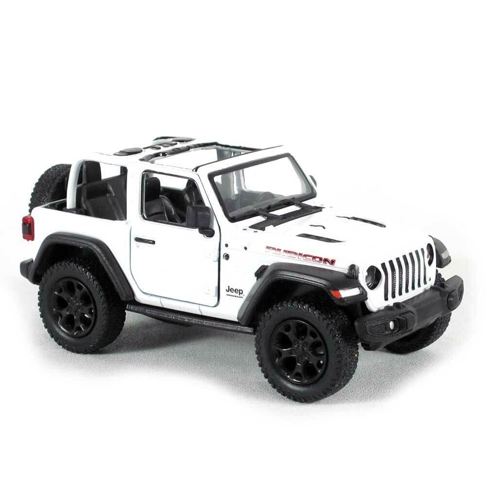 KiNSMART Jeep Wrangler Rubicon 1:34 Scale Die-Cast Model – 5-Inch Display Replica