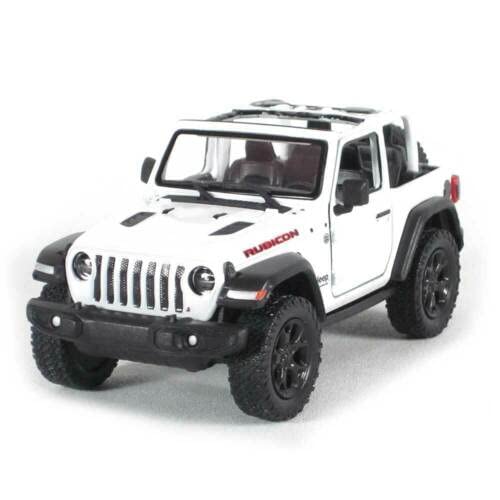 KiNSMART Jeep Wrangler Rubicon 1:34 Scale Die-Cast Model – 5-Inch Display Replica