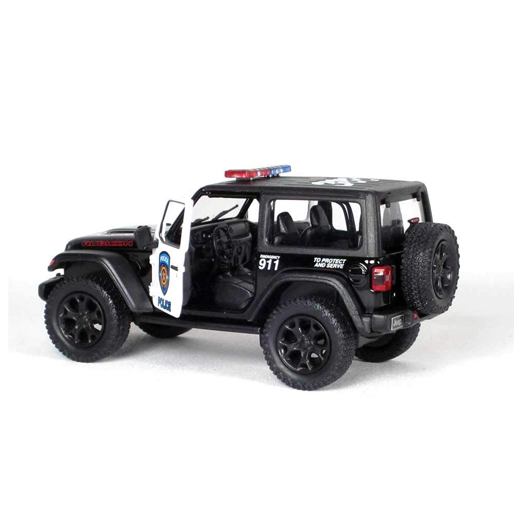 KiNSMART Jeep Wrangler Rubicon 1:34 Scale Die-Cast Model – Off-Road 4x4 Replica