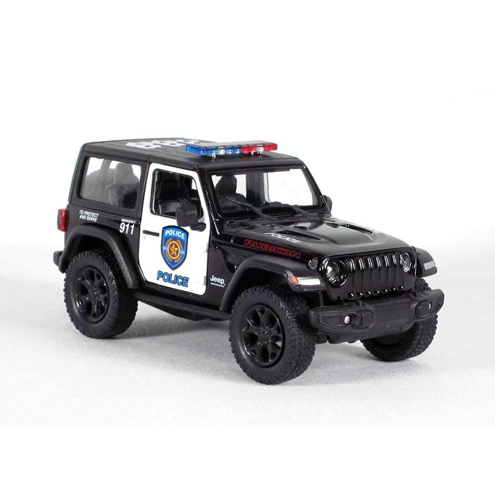 KiNSMART Jeep Wrangler Rubicon 1:34 Scale Die-Cast Model – Off-Road 4x4 Replica