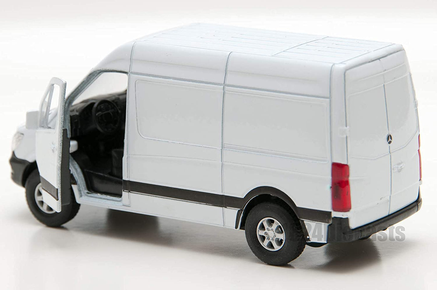 KiNSMART Mercedes-Benz Sprinter Cargo Van 1:48 Die-Cast Model – Pull-Back Action