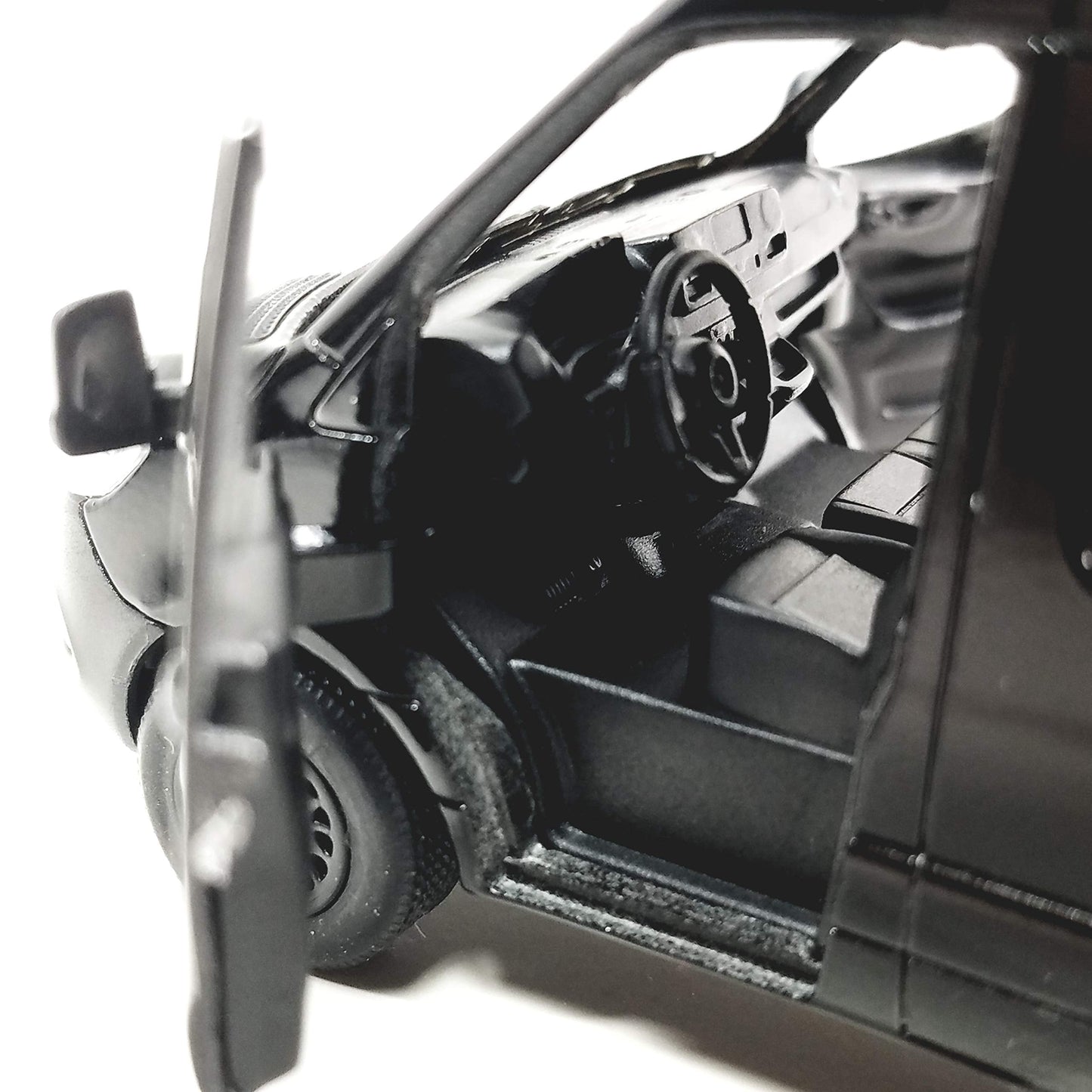 KiNSMART Mercedes-Benz Sprinter Cargo Van 1:48 Die-Cast Model – Pull-Back Action, Black