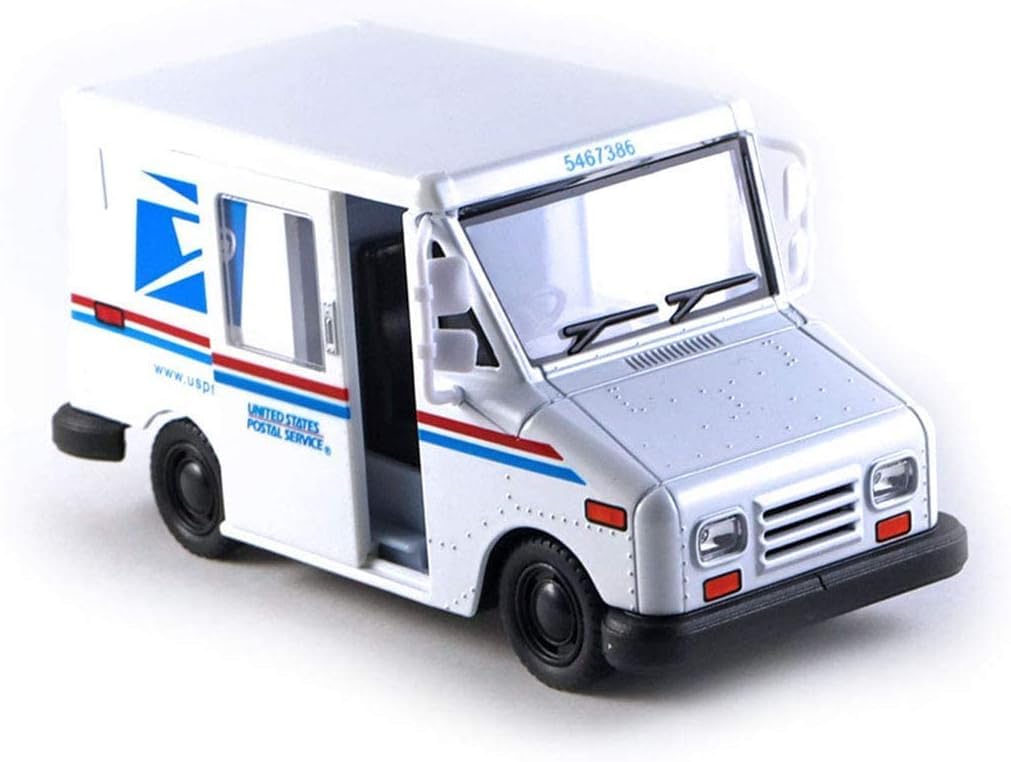 KiNSMART USPS LLV 1987 1:36 Scale Die-Cast Model Truck – 5-Inch Collectible